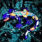 Mexican Salamander Spirit Vessel
