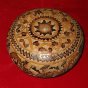 Peruvian Carved Gourd