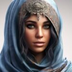 Beautiful Arabian Djinn Spirit Companion