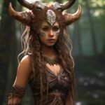 Beautiful Female Satyr