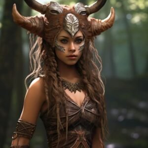Beautiful Female Satyr