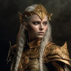 Beautiful Female High Elf Spirit Companion