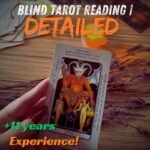Blind Tarot Reading