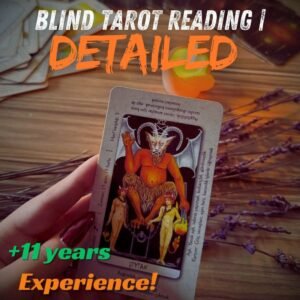 Blind Tarot Reading