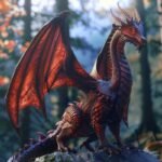 Celtic Red Dragon Spirit Companion