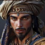 Handsome Arabian Djinn Spirit Companion