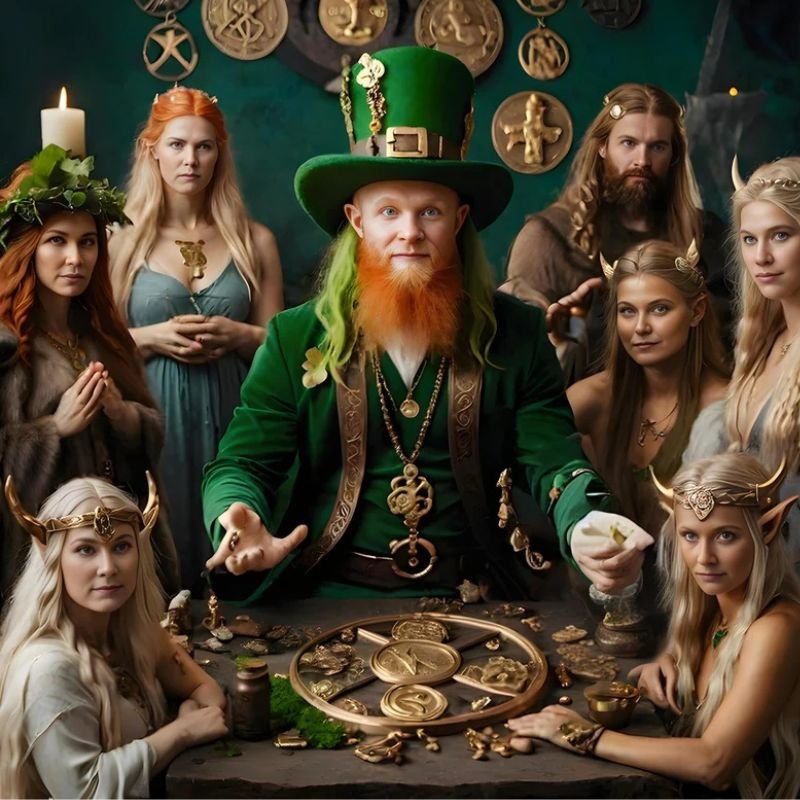 Leprechaun Tuatha De Danann Money Spell