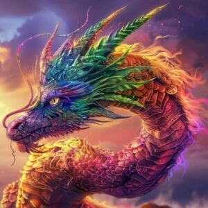 Rainbow Dragon Spirit Companion