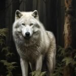 White Astral Wolf Spirit Companion