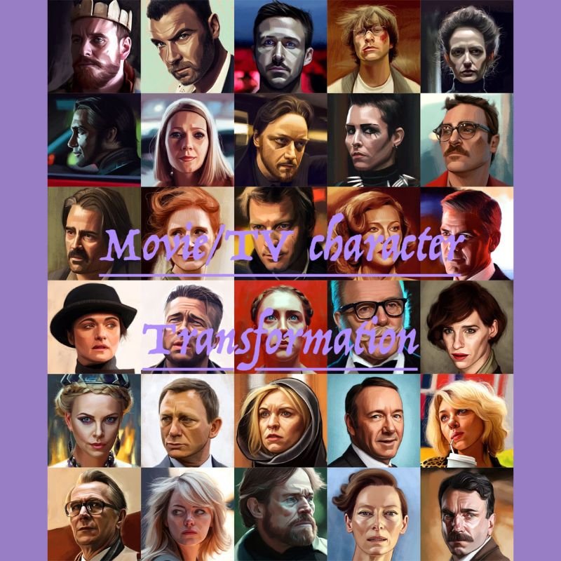 TV Character Transformation Spell