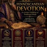 Bespoke Fennoscandian Devotion Djinn Love Ritual flyer for clients in Helsinki and Espoo featuring an authentic African traditional healer and traditional folk magic elemental alignment circles.