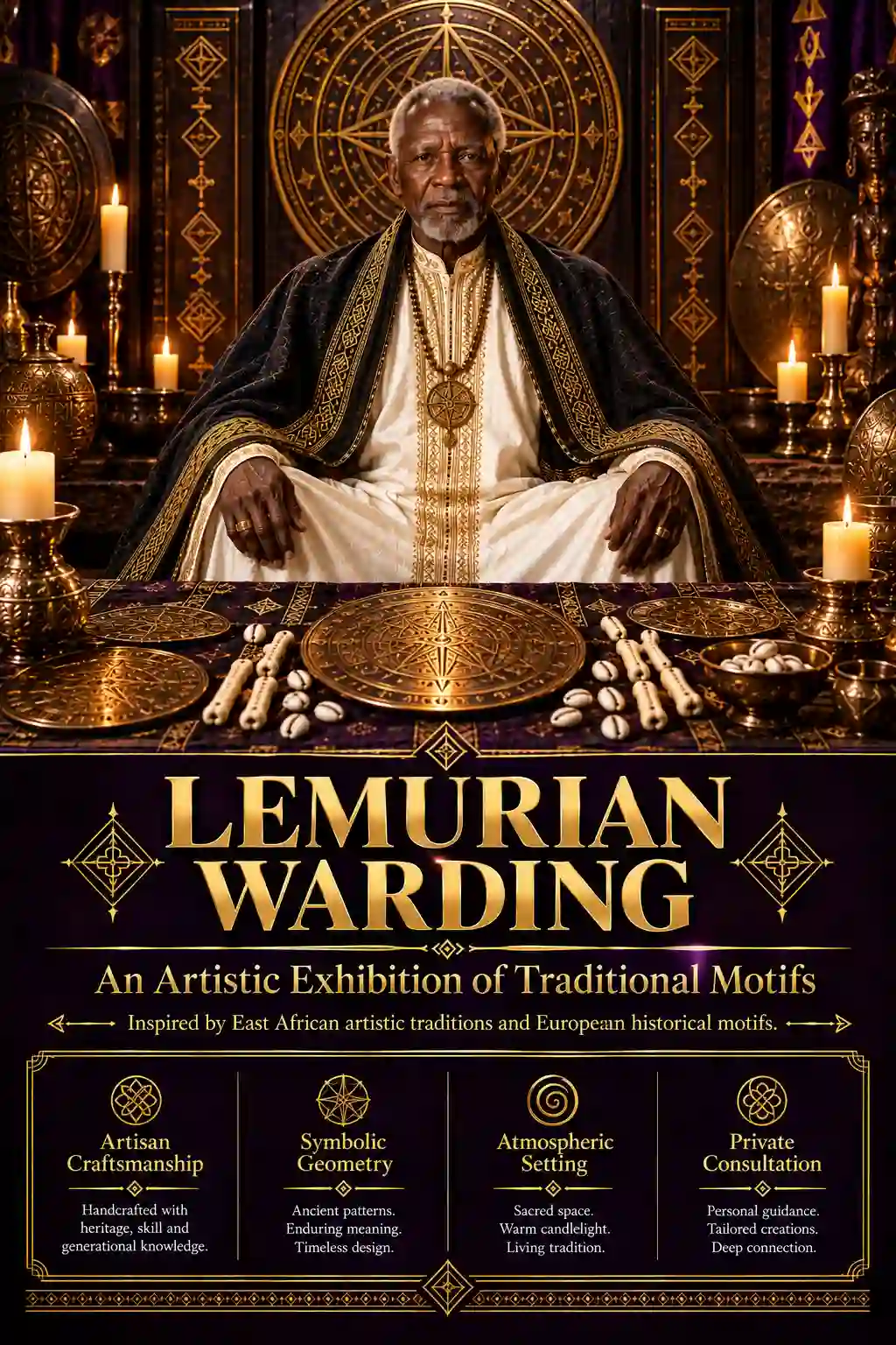 Custom Lemurian Warding Djinn Protection Spell – La Digue & Victoria Hub